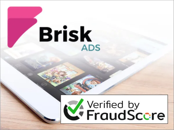 Brisk Ads - FraudScore Partnership